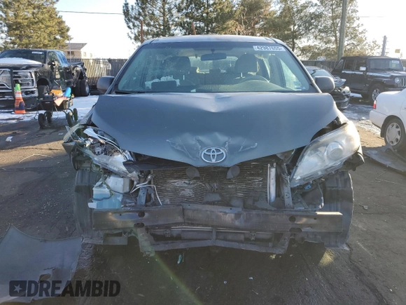 2012 Toyota Sienna with VIN 5TDZK3DC7CS177475, listed as a Copart auction lot 42987655 with 171,641 mi miles and Salvage Title. Bid and sale history available at carsss.com. Image 5.