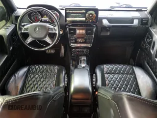 2016 Mercedes-Benz G-Class AMG G 63 with VIN WDCYC7DF9GX255095, listed as a Copart auction lot 46145585 with 78,847 mi miles and Salvage Title. Bid and sale history available at carsss.com. Image 8.
