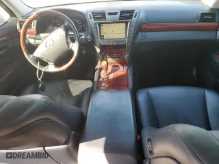 2008 Lexus LS 460 with VIN JTHBL46F185076181, listed as a Copart auction lot 74310684 with 218,262 mi miles and Salvage Title. Bid and sale history available at carsss.com. Image 8.