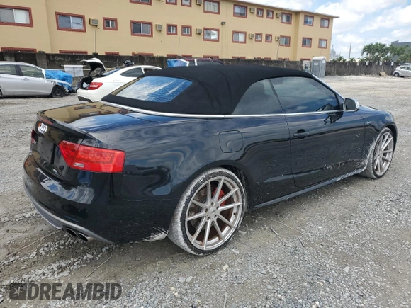2014 Audi S5 Premium Plus z VIN WAUCGAFH4EN000456, wystawiony jako Copart lot #56907415 z przebiegiem 158 392 mil mil oraz Szkody całkowita. Historia ofert i sprzedaży dostępna na DreamBid. Obrazek 3.