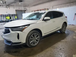2023 Acura RDX w/Technology Package with VIN 5J8TC2H51PL003662, listed as a Copart auction lot 43852555 with Not Provided miles and Salvage Title. Bid and sale history available at carsss.com. Image 1.
