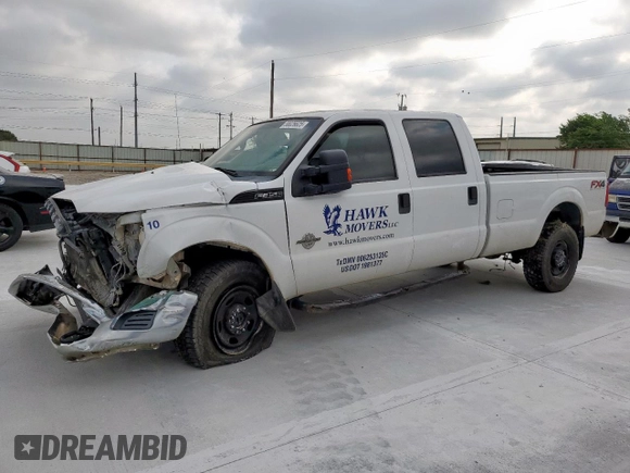 2012 Ford F-350 XL with VIN 1FT8W3BT5CEA15871, listed as a Copart auction lot 58026625 with Not provided miles and Salvage title. Bid and sale history available at DreamBid. Image 1.