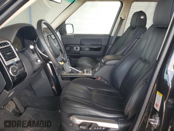 2010 Land Rover Range Rover HSE Lux with VIN SALMF1D48AA308170, listed as a Copart auction lot 52904695 with 49,180 mi miles and Salvage title. Bid and sale history available at DreamBid. Image 7.