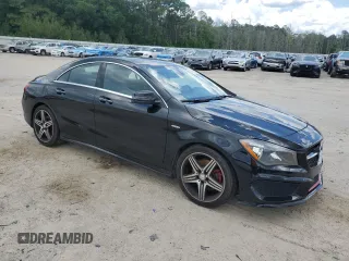 2015 Mercedes-Benz CLA 250 with VIN WDDSJ4GB9FN271368, listed as a Copart auction lot 56956265 with 117,733 mi miles and Salvage title. Bid and sale history available at DreamBid. Image 4.