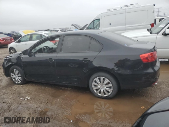 2011 Volkswagen Jetta Sedan S with VIN 3VW2K7AJ9BM396171, listed as a Copart auction lot 88256615 with 103,677 mi miles and Salvage Title. Bid and sale history available at carsss.com. Image 2.