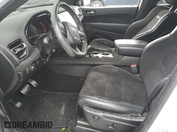 2021 Dodge Durango SRT Hellcat with VIN 1C4SDJH94MC626645, listed as a Copart auction lot 59998915 with 61,323 mi miles and Clean title. Bid and sale history available at DreamBid. Image 7.