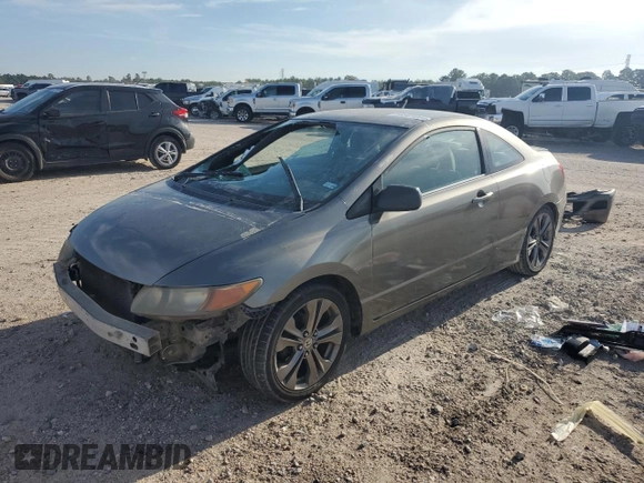 2006 Honda Civic Cpe LX with VIN 2HGFG12696H533306, listed as a Copart auction lot 68931064 with 161,681 mi miles and Salvage Title. Bid and sale history available at carsss.com. Image 1.