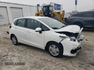 2019 Honda Fit LX with VIN 3HGGK5H46KM733801, listed as a Copart auction lot 45900315 with 123,761 mi miles and Salvage Title. Bid and sale history available at carsss.com. Image 4.