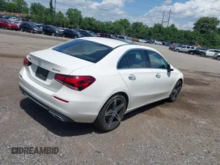 2022 Mercedes-Benz A 220 with VIN W1K3G4FB6NJ360938, listed as a IAAI auction lot 42541917 with 49,854 mi miles and . Bid and sale history available at DreamBid. Image 4.