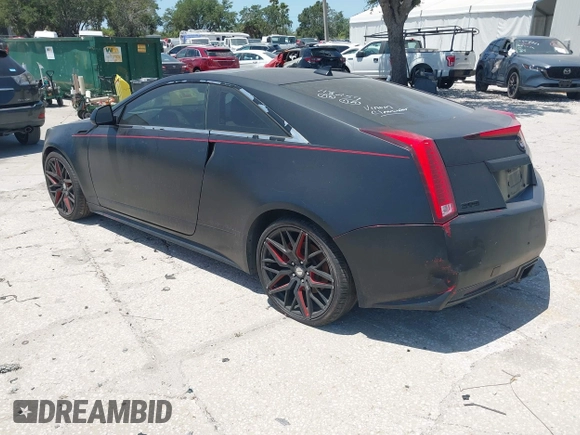 2011 Cadillac CTS Premium with VIN 1G6DP1ED9B0118259, listed as a IAAI auction lot 41920767 with 183,324 mi miles and . Bid and sale history available at carsss.com. Image 3.