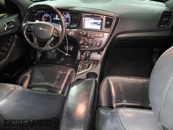 2013 Kia Optima SX with VIN 5XXGR4A63DG213978, listed as a Copart auction lot 88746435 with 154,060 mi miles and Salvage Title. Bid and sale history available at carsss.com. Image 8.