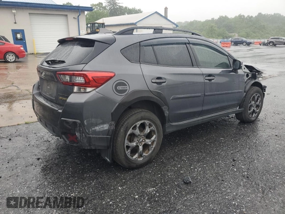 2021 Subaru Crosstrek Special Sports with VIN JF2GTHSC9MH243746, listed as a Copart auction lot 60811825 with 44,364 mi miles and Salvage title. Bid and sale history available at DreamBid. Image 3.