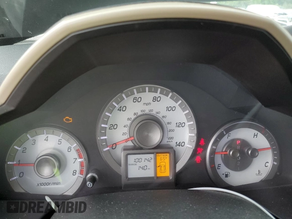 2013 Honda Pilot EX-L with VIN 5FNYF3H52DB015271, listed as a Copart auction lot 56126895 with 100,142 mi miles and Salvage title. Bid and sale history available at DreamBid. Image 9.