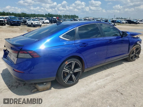 2023 Honda Accord Sport with VIN 1HGCY2F57PA039632, listed as a Copart auction lot 58580315 with Not provided miles and Salvage title. Bid and sale history available at DreamBid. Image 3.