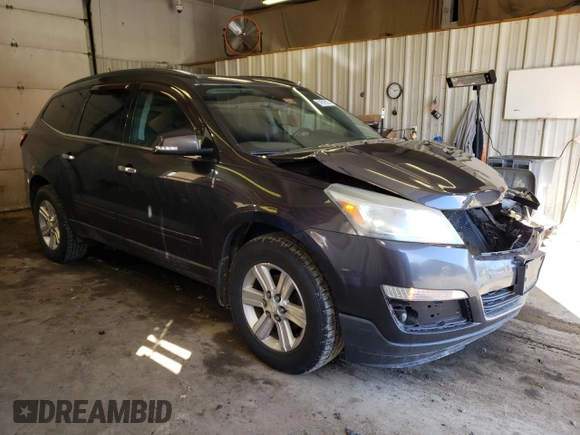 2014 Chevrolet Traverse LT with VIN 1GNKVGKD9EJ171910, listed as a Copart auction lot 51678575 with 166,939 mi miles and Salvage Title. Bid and sale history available at carsss.com. Image 4.