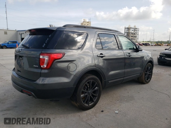 2017 Ford Explorer XLT with VIN 1FM5K8D8XHGD96936, listed as a Copart auction lot 60325755 with 78,508 mi miles and Salvage title. Bid and sale history available at DreamBid. Image 3.
