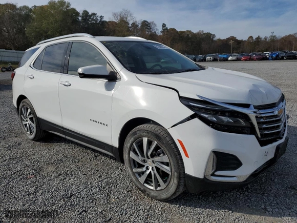 2022 Chevrolet Equinox Premier with VIN 3GNAXNEV3NS167784, listed as a Copart auction lot 81259994 with 26,218 mi miles and Salvage Title. Bid and sale history available at carsss.com. Image 4.