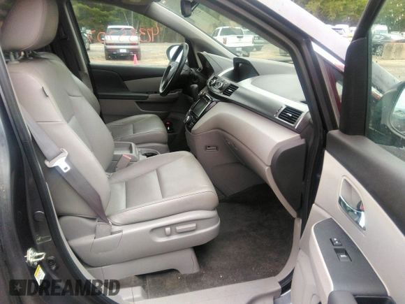 2015 Honda Odyssey EX-L z VIN 5FNRL5H69FB060423, wystawiony jako IAAI lot #42335707 z przebiegiem 175 770 mil mil oraz . Historia ofert i sprzedaży dostępna na DreamBid. Obrazek 5.
