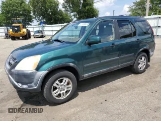 2002 Honda CR-V EX z VIN JHLRD78822C024562, wystawiony jako Copart lot #61185815 z przebiegiem 216 556 mil mil oraz Szkoda całkowita • Salvage title. Historia ofert i sprzedaży dostępna na DreamBid. Obrazek 1.
