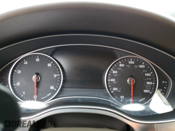 2015 Audi A6 Premium Plus with VIN WAUFGAFC2FN036066, listed as a Copart auction lot 54968875 with Not provided miles and Salvage title. Bid and sale history available at DreamBid. Image 9.
