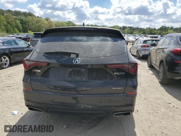2023 Acura MDX w/A-Spec Package с VIN 5J8YE1H04PL031308, выставлен на аукционе Copart как лот 51929764 с пробегом 71 181 миль миль и Списание • Salvage title. История ставок и продаж доступна на DreamBid. Изображение 6.