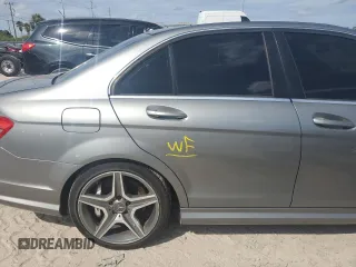 2009 Mercedes-Benz C 63 AMG with VIN WDDGF77XX9F217502, listed as a Copart auction lot 72750794 with 188,025 mi miles and Salvage Title. Bid and sale history available at DreamBid. Image 12.