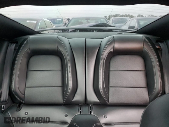 2022 Ford Mustang EcoBoost with VIN 1FA6P8TH9N5150100, listed as a Copart auction lot 55800095 with 21,996 mi miles and Salvage Title. Bid and sale history available at DreamBid. Image 10.