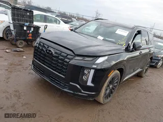 2024 Hyundai Palisade Calligraphy Night Edition with VIN KM8R7DGE5RU804260, listed as a IAAI auction lot 41467561 with 2,102 mi miles. Bid and sale history available at carsss.com. Image 18.