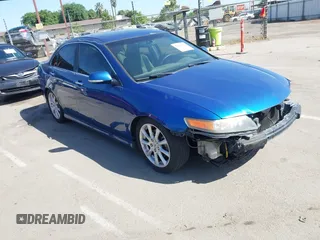 2006 Acura TSX with VIN JH4CL96846C027553, listed as a IAAI auction lot 42109876 with 195,777 mi miles. Bid and sale history available at carsss.com. Image 1.