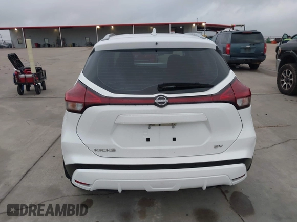 2023 Nissan Kicks SV with VIN 3N1CP5CV5PL487743, listed as a IAAI auction lot 41401511 with 24,670 mi miles. Bid and sale history available at carsss.com. Image 16.