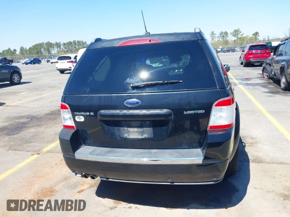 2008 Ford Taurus X Limited with VIN 1FMDK03WX8GA10917, listed as a IAAI auction lot 41894780 with 273,854 mi miles and . Bid and sale history available at DreamBid. Image 17.