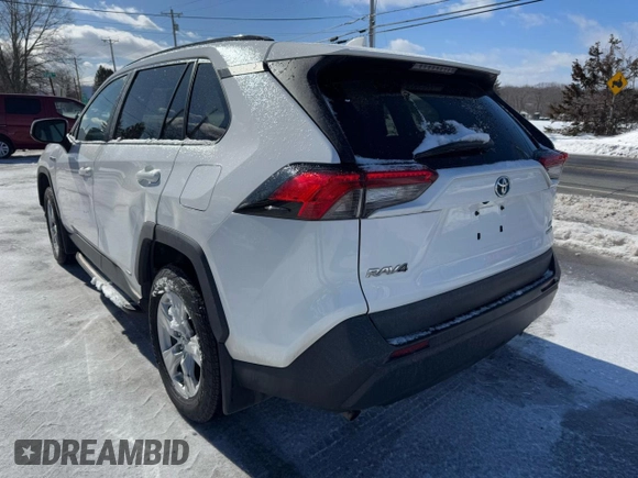 2021 Toyota RAV4 Hybrid LE with VIN 2T3M6RFV6MW00885, listed as a Copart auction lot 46148215 with 171,261 mi miles and Clean Title. Bid and sale history available at carsss.com. Image 3.