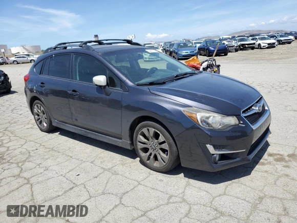 2015 Subaru Impreza Special Sports Limited z VIN JF1GPAV64F8203776, wystawiony jako Copart lot #55860765 z przebiegiem 92 246 mil mil oraz Szkoda całkowita • Salvage title. Historia ofert i sprzedaży dostępna na DreamBid. Obrazek 4.