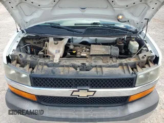 2013 Chevrolet Express Passenger LT with VIN 1GAZG1FG9D1189947, listed as a Copart auction lot 54183165 with 84,745 mi miles and Salvage title. Bid and sale history available at DreamBid. Image 12.