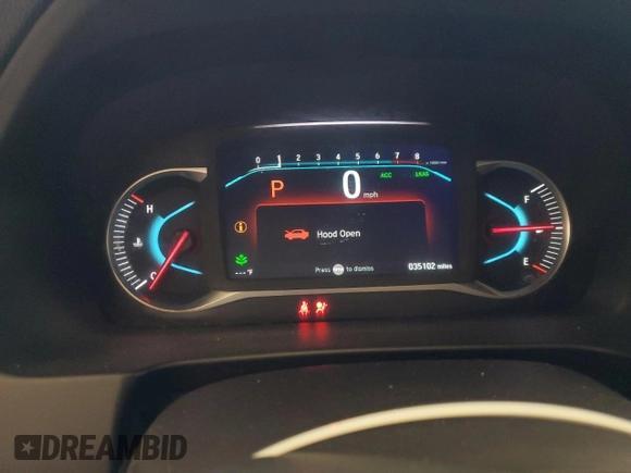 2021 Honda Pilot Special Edition with VIN 5FNYF5H24MB042554, listed as a Copart auction lot 54164495 with 35,102 mi miles and Salvage title. Bid and sale history available at DreamBid. Image 9.