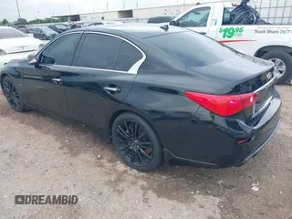 2015 Infiniti Q50 Sport z VIN JN1BV7AP7FM334447, wystawiony jako IAAI lot #42595908 z przebiegiem 168 214 mil mil oraz . Historia ofert i sprzedaży dostępna na DreamBid. Obrazek 3.