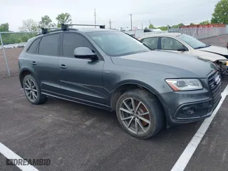 2016 Audi SQ5 Premium Plus with VIN WA1CCAFP1GA018441, listed as a IAAI auction lot 42041711 with 125,781 mi miles. Bid and sale history available at carsss.com. Image 1.