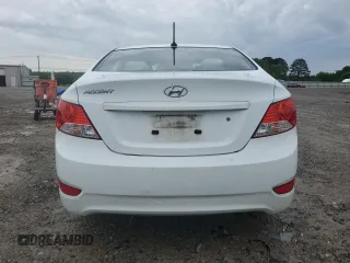 2014 Hyundai Accent GLS with VIN KMHCT4AE5EU614284, listed as a Copart auction lot 55679625 with 176,195 mi miles and Clean Title. Bid and sale history available at carsss.com. Image 6.