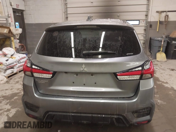 2022 Mitsubishi Outlander Sport ES with VIN JA4ARUAU3NU018733, listed as a IAAI auction lot 41320736 with 31,653 mi miles. Bid and sale history available at carsss.com. Image 17.