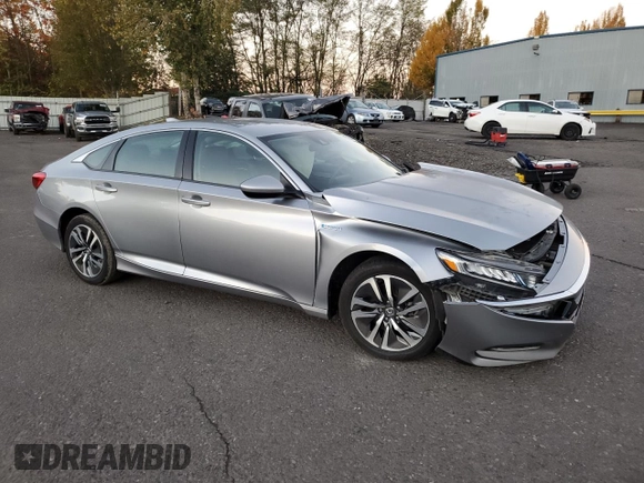 2020 Honda Accord with VIN 1HGCV3F18LA005253, listed as a Copart auction lot 79572804 with 60,055 mi miles and Salvage Title. Bid and sale history available at DreamBid. Image 4.