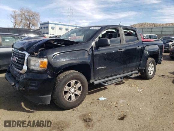 2016 GMC Canyon 2WD with VIN 1GTG5BEA8G1348064, listed as a Copart auction lot 89207275 with 150,099 mi miles and Salvage Title. Bid and sale history available at carsss.com. Image 1.