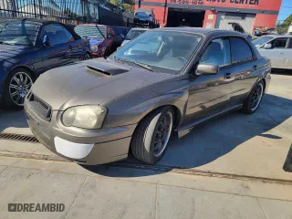 2004 Subaru Impreza Sedan (Natl) WRX with VIN JF1GD29624G518412, listed as a Copart auction lot 83240934 with 112,277 mi miles and Salvage Title. Bid and sale history available at carsss.com. Image 2.