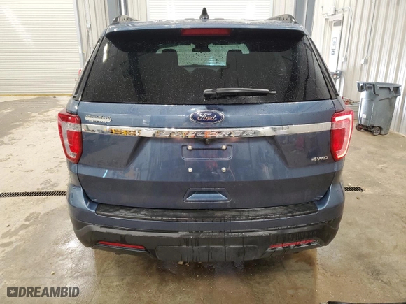 2018 Ford Explorer with VIN 1FM5K8B86JGC86166, listed as a Copart auction lot 76948504 with 52,508 mi miles and Salvage Title. Bid and sale history available at carsss.com. Image 6.