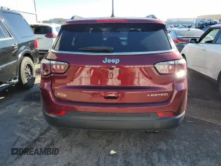 2021 Jeep Compass Limited with VIN 3C4NJCCB9MT573652, listed as a Copart auction lot 46541385 with 75,413 mi miles and Salvage Title. Bid and sale history available at carsss.com. Image 6.