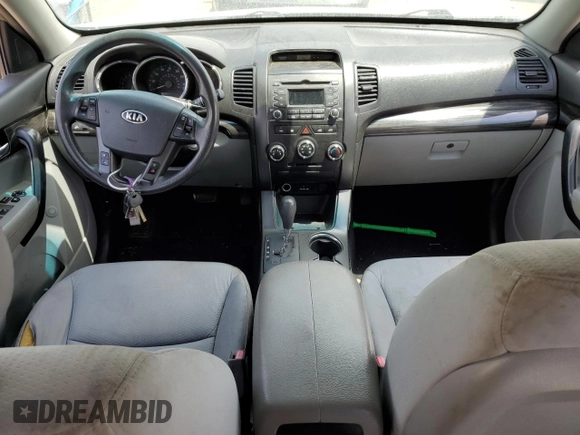 2013 Kia Sorento LX with VIN 5XYKT4A28DG402355, listed as a Copart auction lot 57441725 with 146,404 mi miles and Salvage title. Bid and sale history available at DreamBid. Image 8.