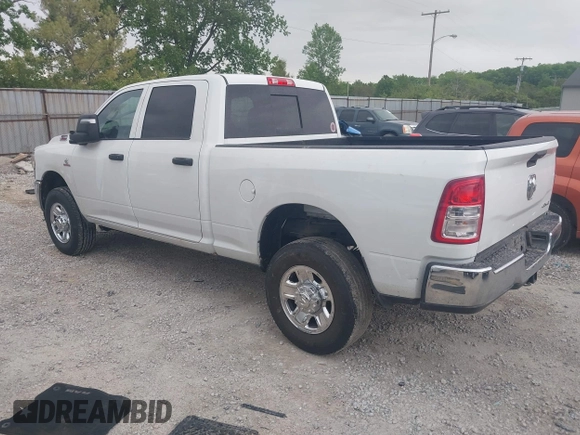 2024 Ram 2500 Tradesman with VIN 3C6UR5CL7RG309801, listed as a IAAI auction lot 42238360 with 60,410 mi miles and . Bid and sale history available at DreamBid. Image 3.