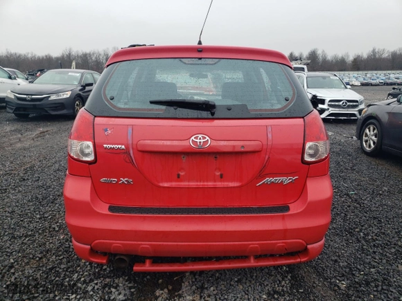 2003 Toyota Matrix Std with VIN 2T1LR38E93C154186, listed as a Copart auction lot 50209245 with 138,450 mi miles and Salvage Title. Bid and sale history available at carsss.com. Image 6.