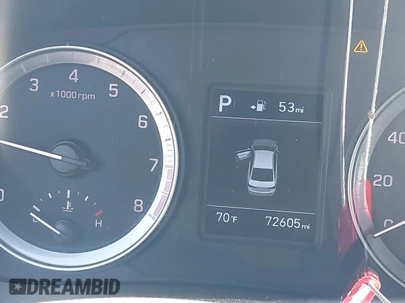 2018 Hyundai Sonata SE z VIN 5NPE24AF7JH697147, wystawiony jako IAAI lot #42253796 z przebiegiem 72 605 mil mil oraz . Historia ofert i sprzedaży dostępna na DreamBid. Obrazek 15.