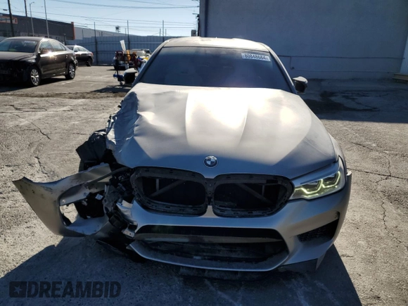 2019 BMW M5 Competition z VIN WBSJF0C58KB285038, wystawiony jako Copart lot #80848684 z przebiegiem 70 304 mil mil oraz Szkoda całkowita • Salvage title. Historia ofert i sprzedaży dostępna na DreamBid. Obrazek 5.