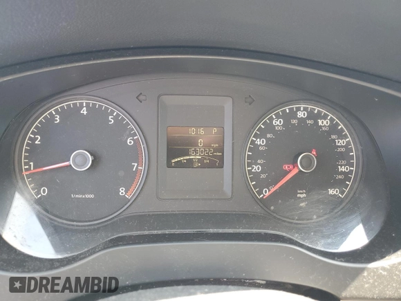 2011 Volkswagen Jetta SEL with VIN 3VWLX7AJ4BM038952, listed as a Copart auction lot 61902015 with 163,022 mi miles and Salvage title. Bid and sale history available at DreamBid. Image 9.